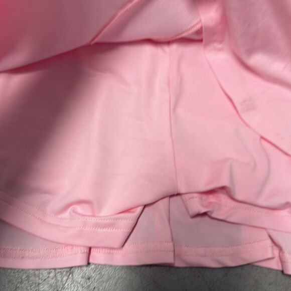NWT Ekouar Womens Athletic Pink Ruffled Skort NWT - Size Medium - Picture 4 of 4
